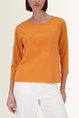 Sweatshirt met reliëf embleem Monari