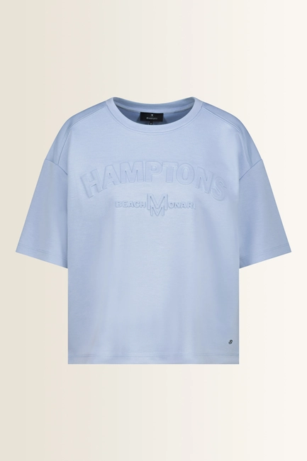 Sweatshirt met reliëfprint Monari