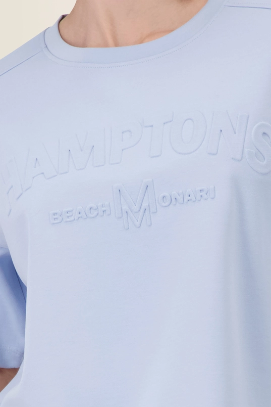 Sweatshirt met reliëfprint Monari