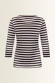 T-shirt diagonale belijning