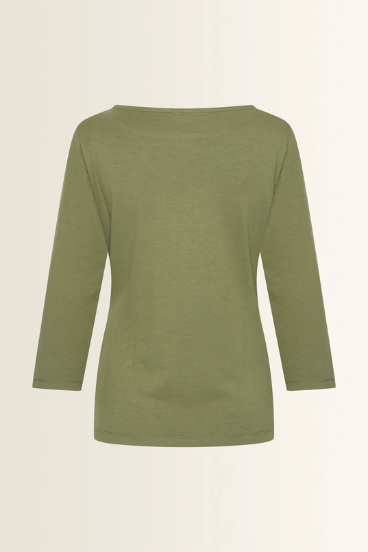 T shirt jersey side pleat