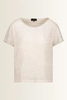 T-shirt met all-over pailletten Monari