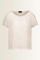 T-shirt met all-over pailletten Monari