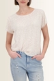 T-shirt met all-over pailletten Monari