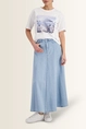 T-shirt met beach print Monari