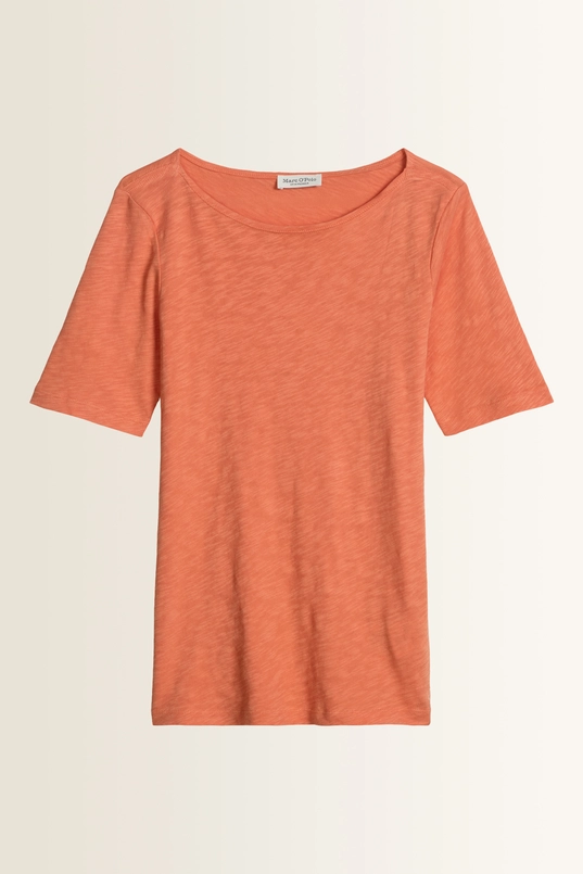T-shirt met boothals Marc O’Polo