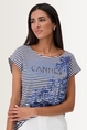 T-shirt met fotoprint Monari