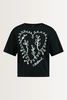 T-shirt met grafisch borduursel Lecco Max Mara Weekend