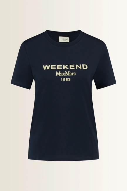 T-shirt met logoprint Edison Max Mara Weekend