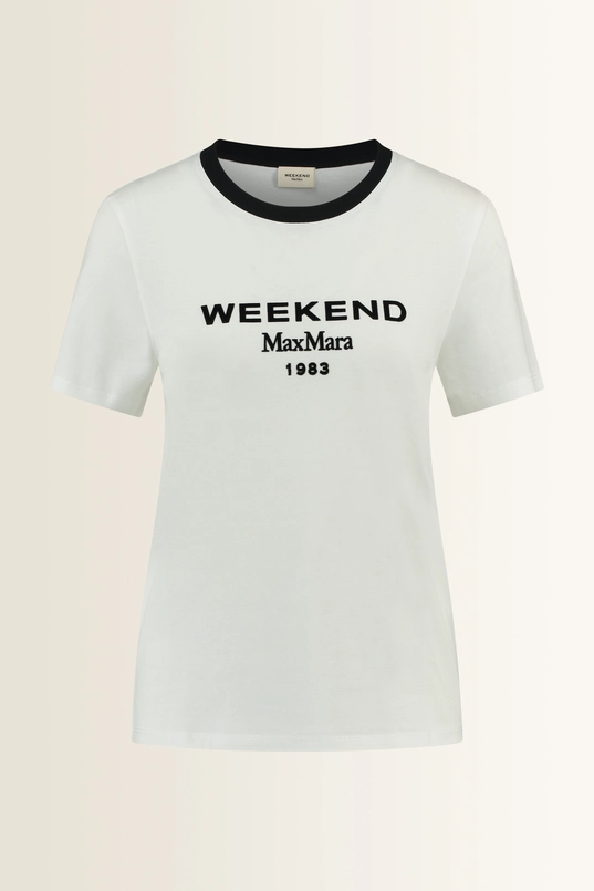 T-shirt met logoprint Edison Max Mara Weekend