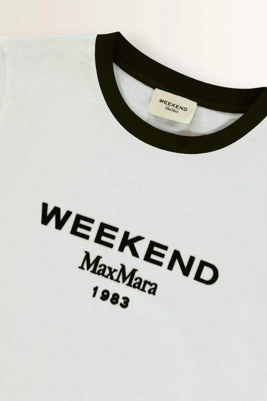 T-shirt met logoprint Edison Max Mara Weekend