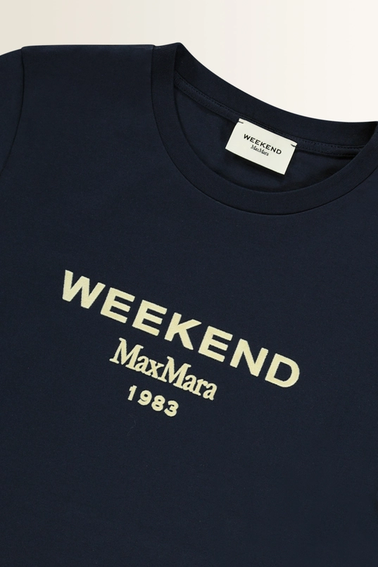 T-shirt met logoprint Edison Max Mara Weekend