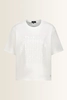 T-shirt met pailletten Monari