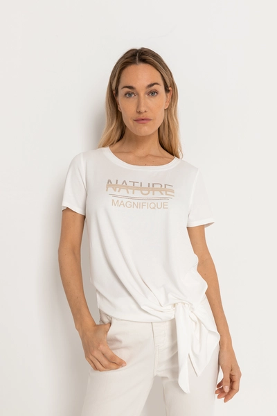 T-shirt met print