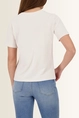 T-shirt met siersteentjes Monari
