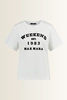 T-shirt met statement opdruk Tenue Max Mara Weekend
