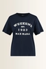 T-shirt met statement opdruk Tenue Max Mara Weekend