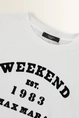 T-shirt met statement opdruk Tenue Max Mara Weekend