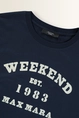 T-shirt met statement opdruk Tenue Max Mara Weekend