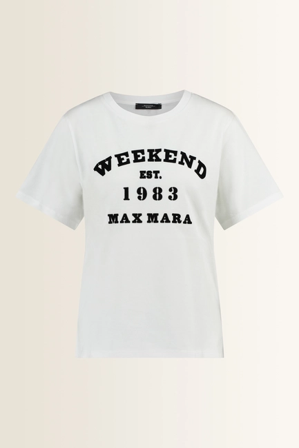 T-shirt met statement opdruk Tenue Max Mara Weekend
