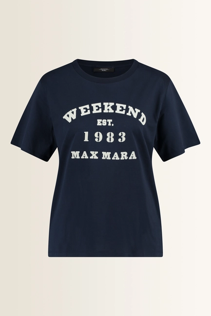 T-shirt met statement opdruk Tenue Max Mara Weekend