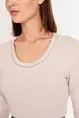 T-shirt met strasdetails Marc Cain