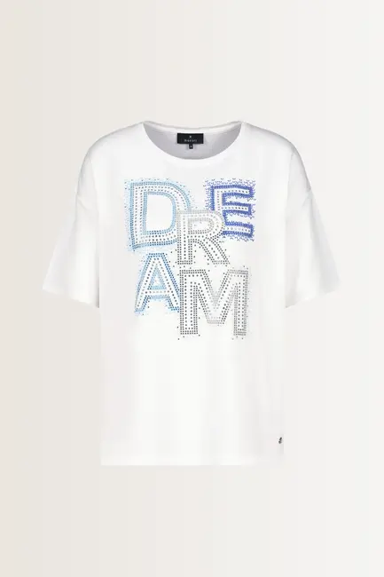 T-shirt met strassdetail Monari