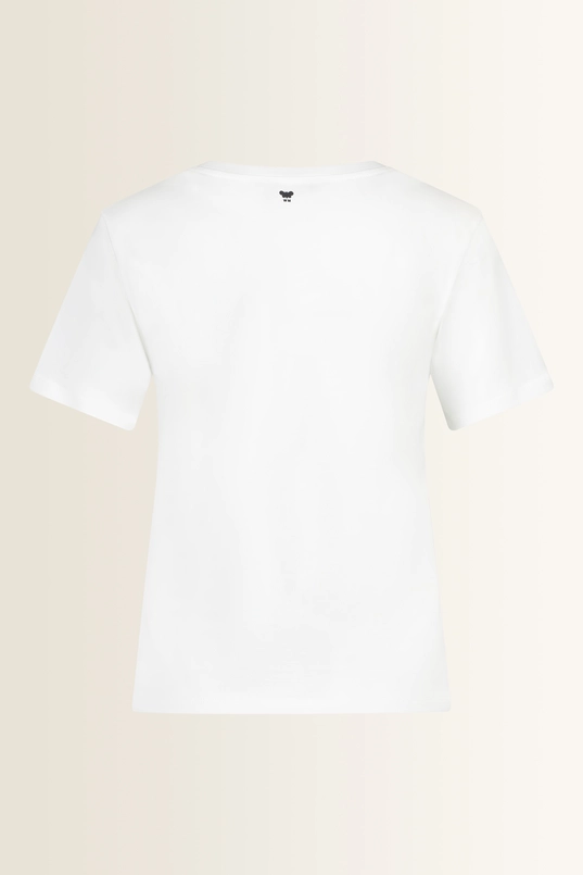 T-shirt met subtiele tekstprint Bora Max Mara Weekend