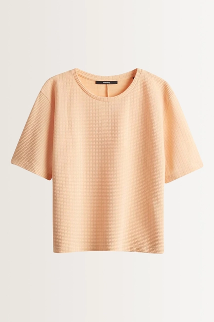T-shirt met wafelstructuur Kalinie Someday