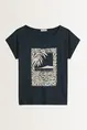 T-shirt met zomerse print Marc O'Polo