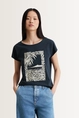 T-shirt met zomerse print Marc O'Polo