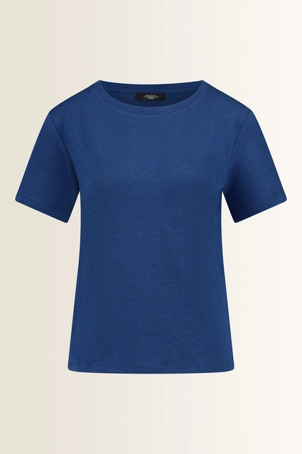 T-shirt van linnenmix Pelota Max Mara Weekend