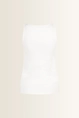 Tanktop in fijne ribstructuur