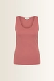 Tanktop in fijne ribstructuur