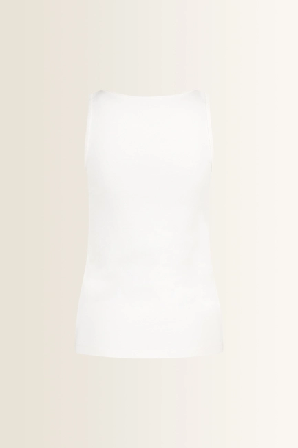 Tanktop in fijne ribstructuur