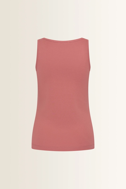 Tanktop in fijne ribstructuur