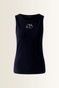 Tanktop met geborduurd logo OUI