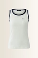 Tanktop met geborduurd logo OUI