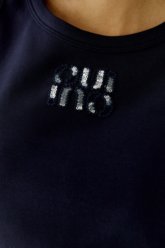 Tanktop met geborduurd logo OUI