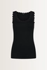Tanktop met kanten rand