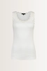 Tanktop met kanten rand