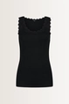 Tanktop met kanten rand