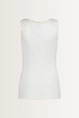 Tanktop met kanten rand