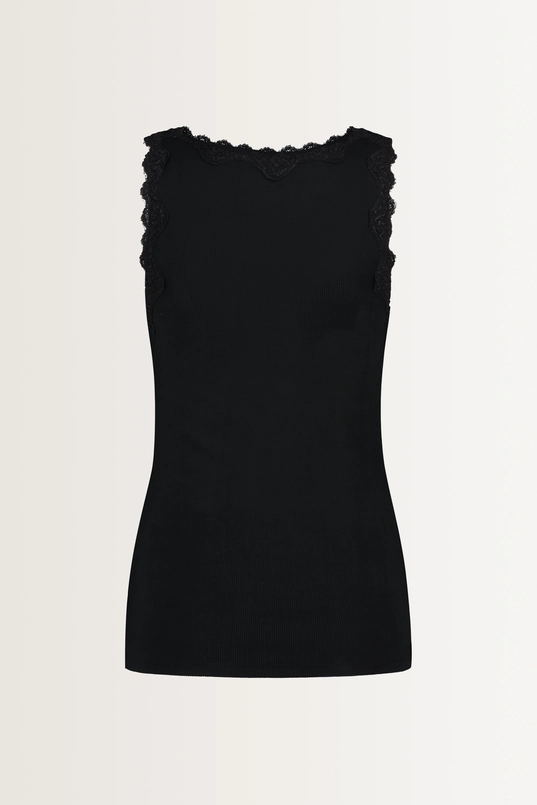 Tanktop met kanten rand