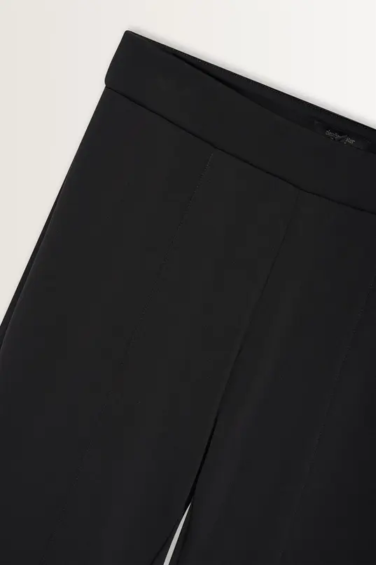 Tapered broek met ritszoom
