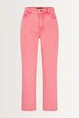 Tapered jeans in stone washed denim