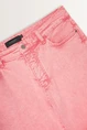 Tapered jeans in stone washed denim