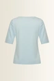 Top in jersey met ronde hals