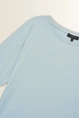 Top in jersey met ronde hals