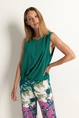 Top jersey draperie